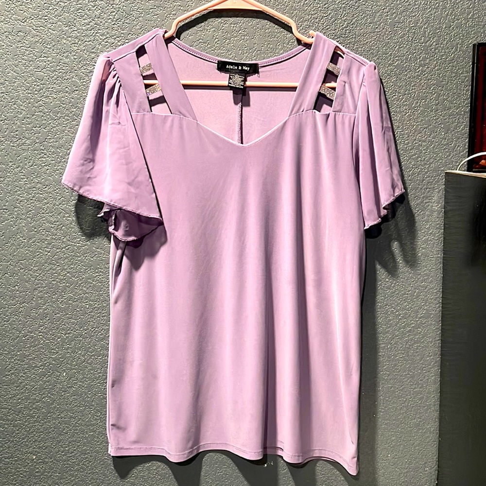 Light purple blouse
